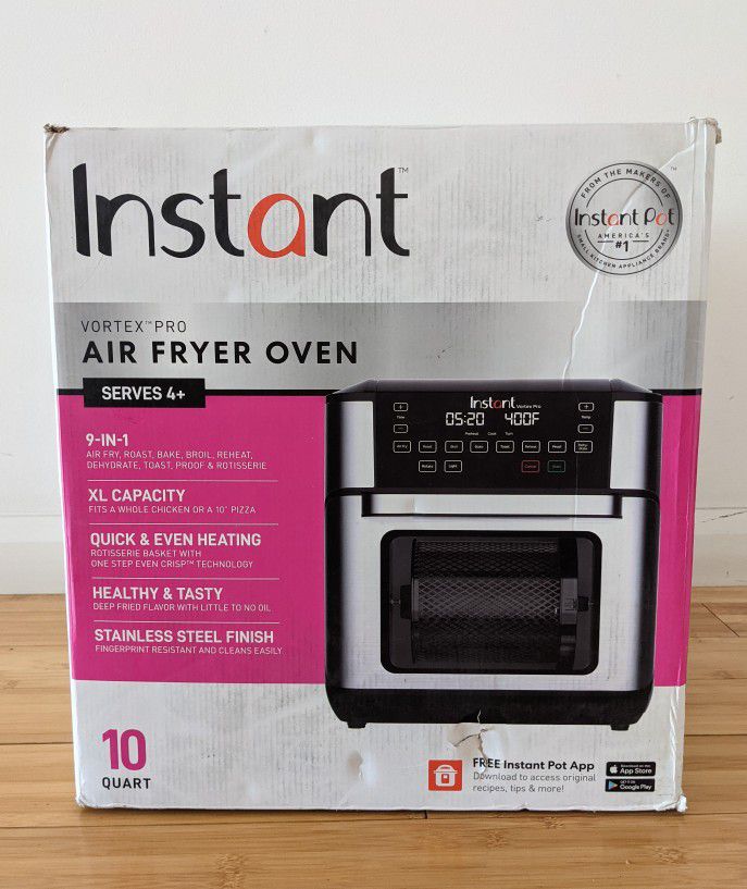 Instant Pot Air Fryer Oven 10 Quart