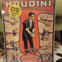 Collectable Houdini Sign