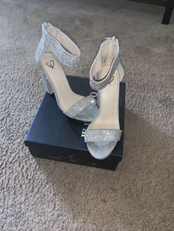 Rhinestone heel