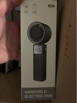 Hand held powerful personal fan