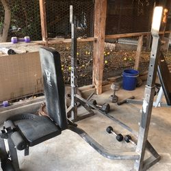 Weight Bench w/ Leg extension