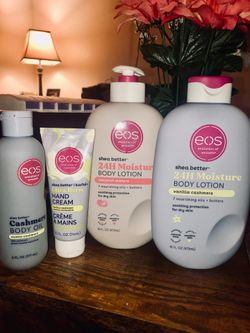 EOS vanilla cashmere and coconut waters lot