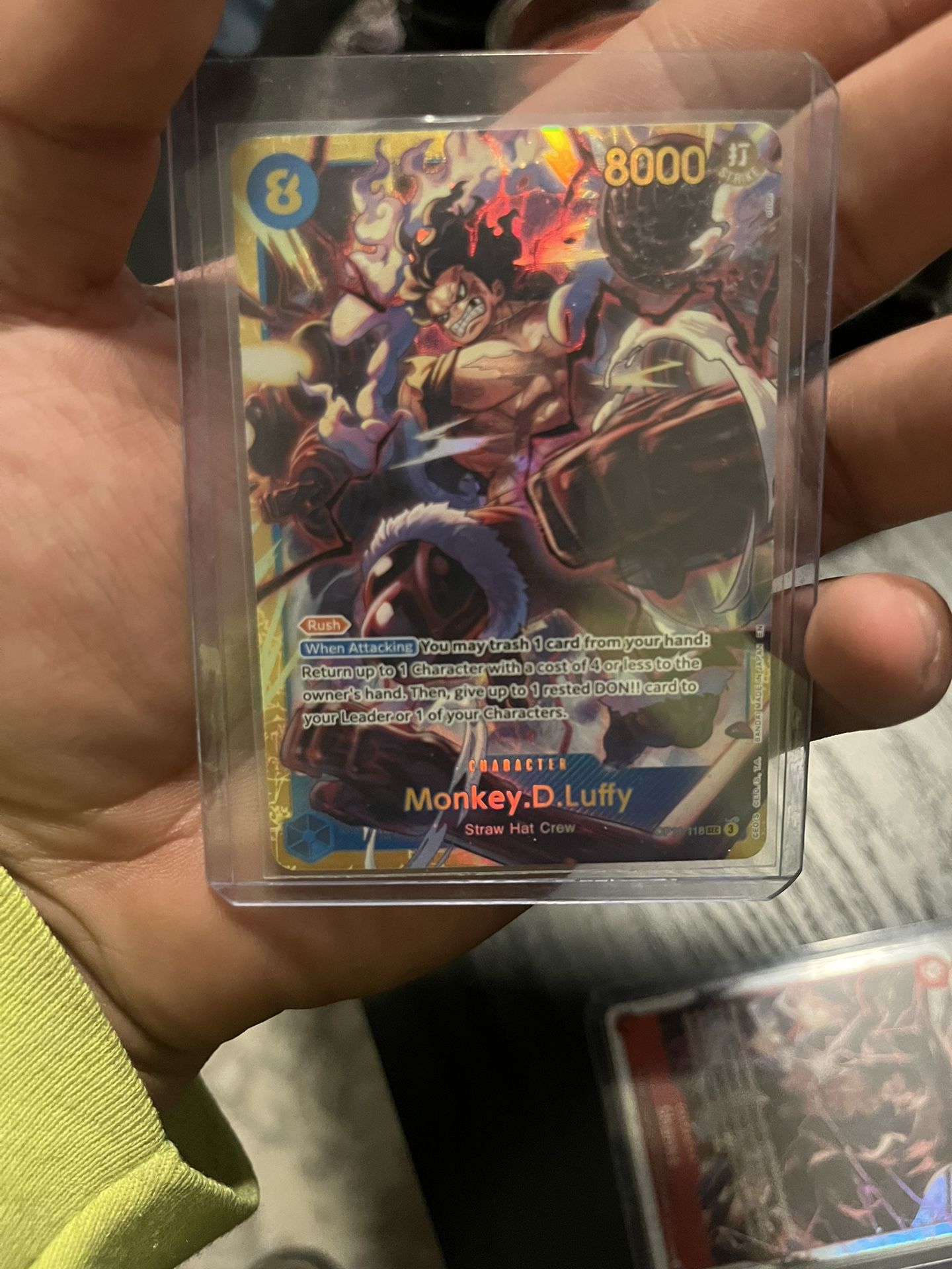 Monkey D Luffy Op11-118 Sec