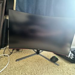 AOD 1440P 165hz 32” Curved Gaming Monitor