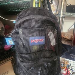 Black mesh Backpack