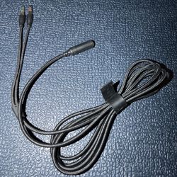 Headphone Splitter 3.5mm Female to 2 Dual 3.5mm Male Audio Splitter Cable to PC Laptop Adapter