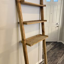 Over the toilet wood shelf