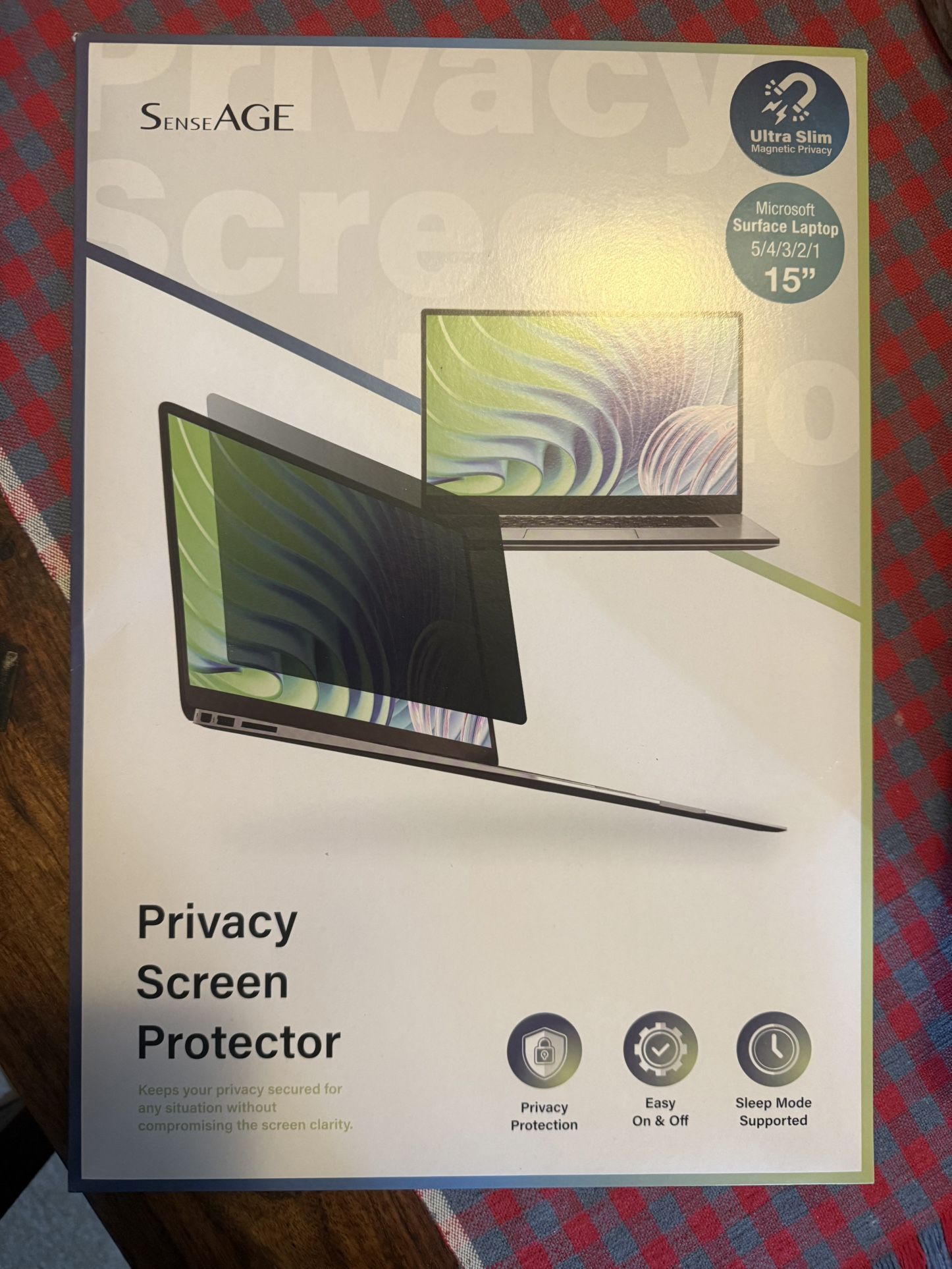 Microsoft surface 15” laptop privacy screen protector