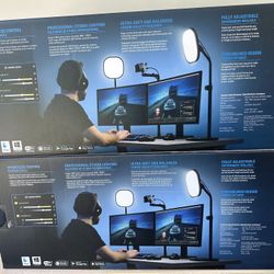 NEW OFFICE LIGHT PAIR FOR VIDEO PODCASTS