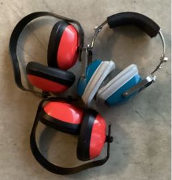 Lot of 3 Safety Ear Muffs Hearing Protection