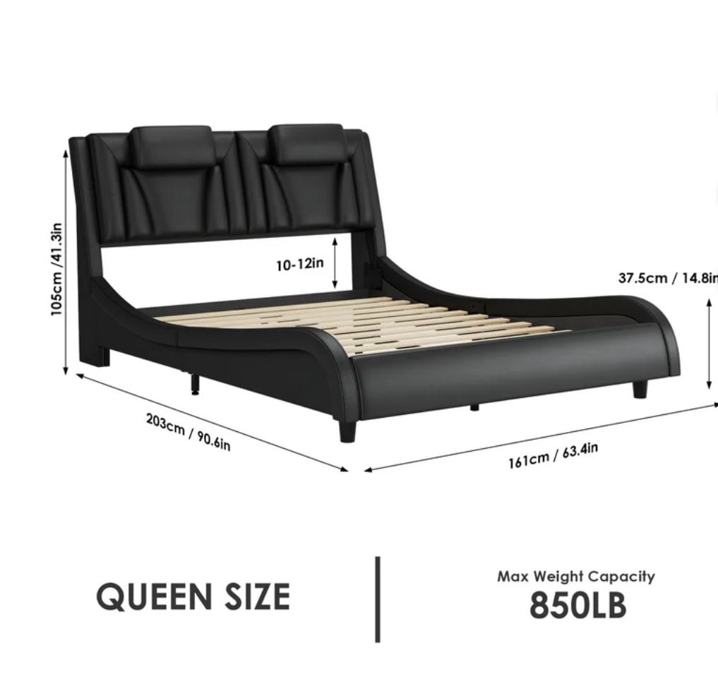 Queen Size Bed Frame And Mattress