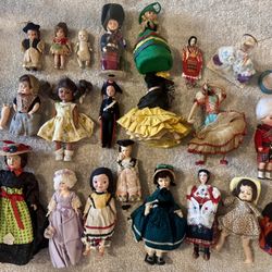 Assorted Multi National Dolls