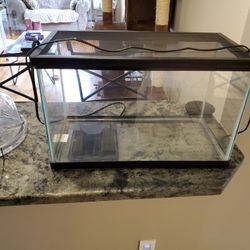 Reptile Tank With Heater