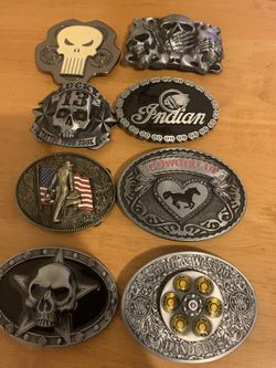 Awesome belt buckles