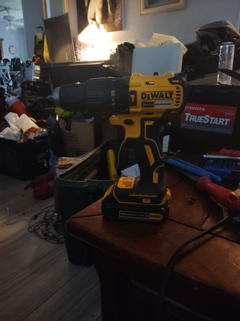 DeWalt Hammer Drill And Battery