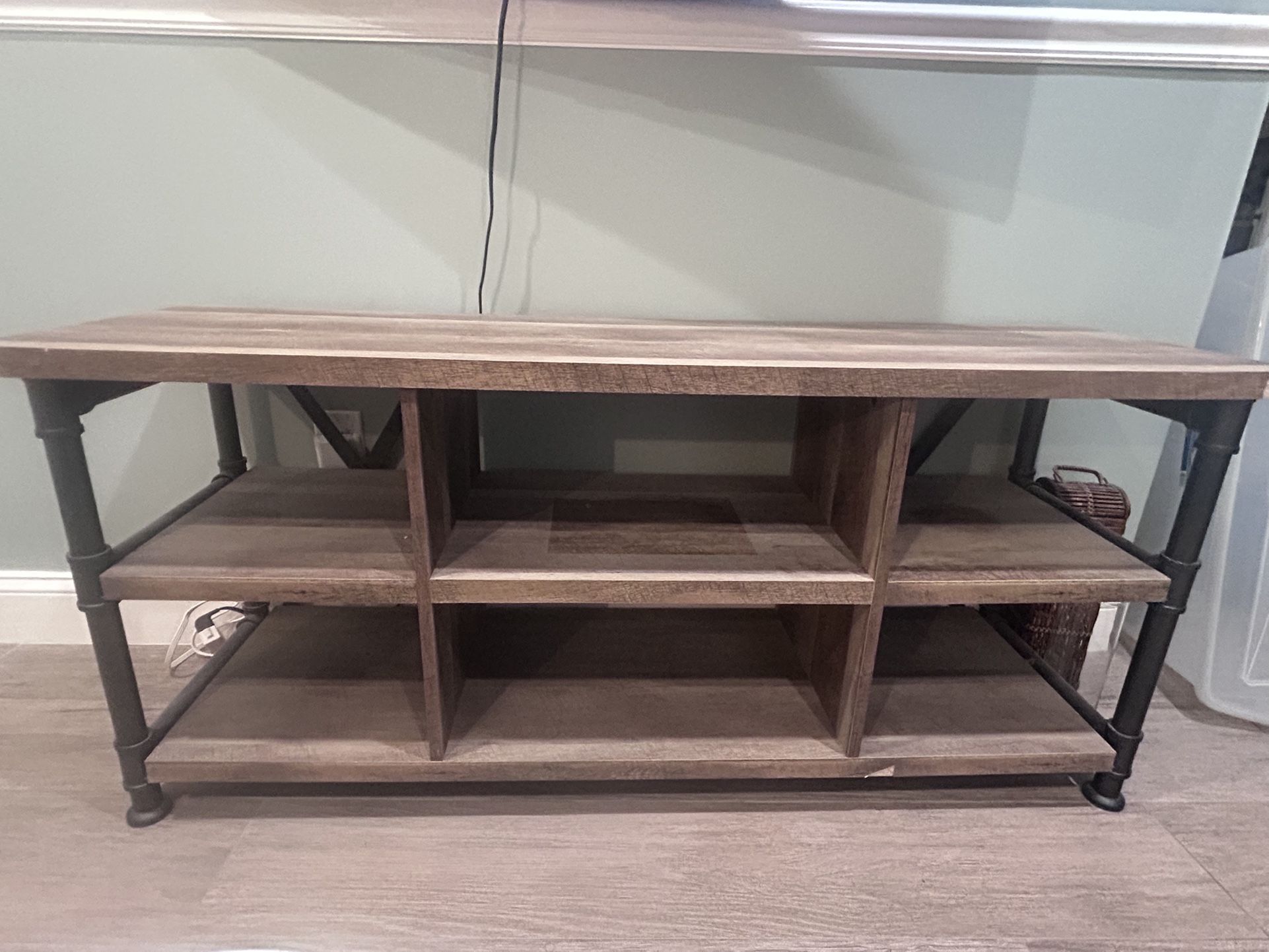 Farmhouse/Industrial TV Stand