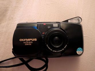 Olympus Stylus Zoom DLX 35mm Weatherproof Point & Shoot Auto Focus Flash Date
