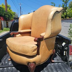 Thomasville Leather Chair Beautiful 