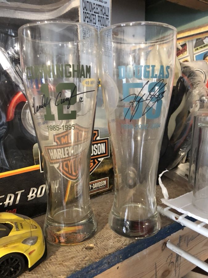 Vintage beer glasses