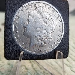 1887-O MORGAN SILVER DOLLAR (TOUGHER DATE/MINT)