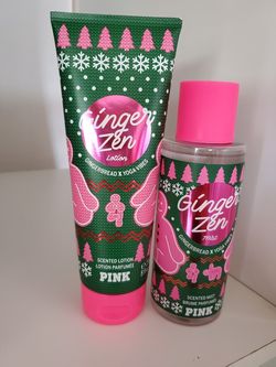 New Vs Pink set lotion & mist spray