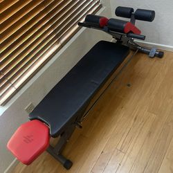 Weight And Sit up Bench 