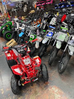 ATV, dirt bike, go kart