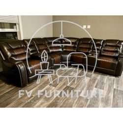 SECCIÓNAL RECLINABLES NUEVOS A DESCUENTO DE BODEGA! INSTALACIÓN Y ENTREGA EL MISMO DÍA! 3 PAGOS MENSUALES! 