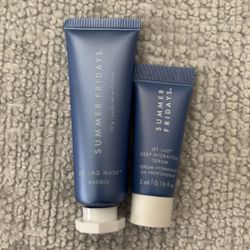 NEW SUMMER FRIDAYS JET LAG MASK & JET LAG DEEP HYDRATION SERUM $7 For The Set!