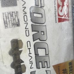 ICS Force3 diamond chain for concrete saws. 