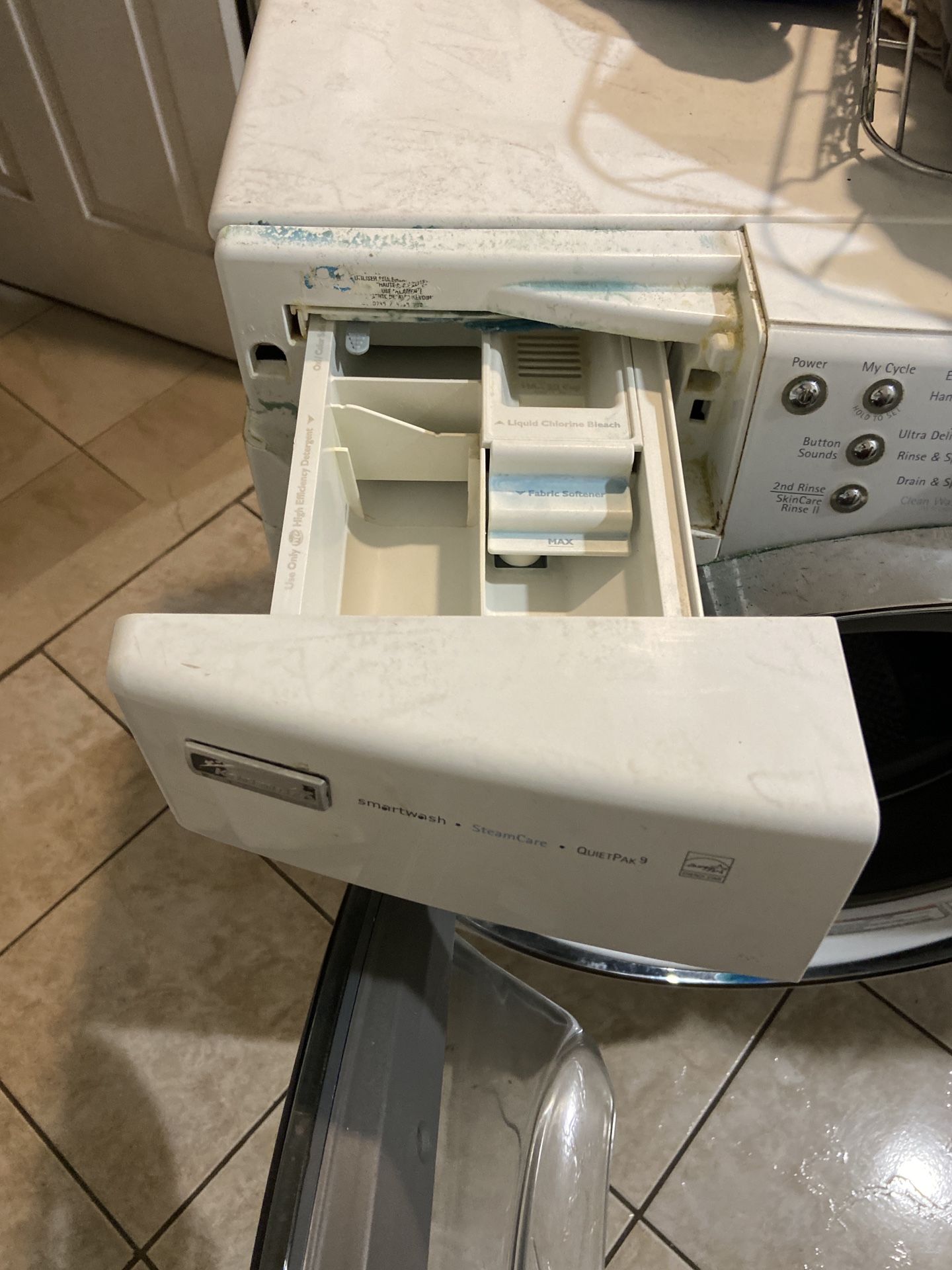 Kenmore Elite Front Washer /LG Gas Dryer
