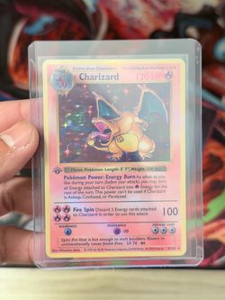 1999 1st Edition Base Set Charizard (Replica)