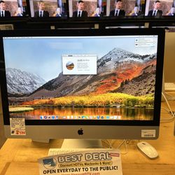Apple 27” iMac - 4.2 Quad Core i7 - 16GB of RAM - 1TB HDD - 2017