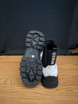 Guess White Boots