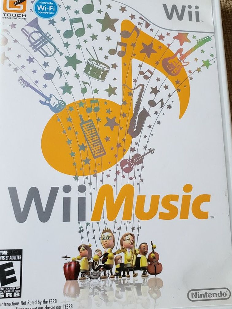 Wii Music (Nintendo Wii, 2008) Game
