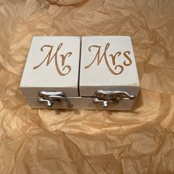Mr And Mrs Ring Box For Wedding 