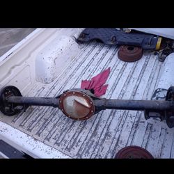 62 Thru 67 Nova 5 Lug Rear End 10 Bolt In Good Working Condition 