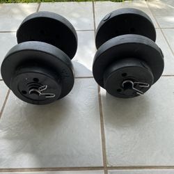 25 Lb Set of Weights!  Only $1 Per Pound. 