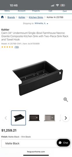 Kohler Undermount Sink