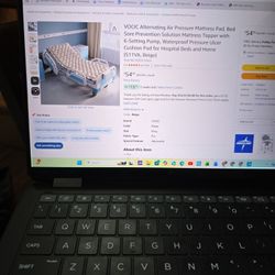 Vocic, Alternating Air Pressure Mattress Pad w/ 6 setting Pump