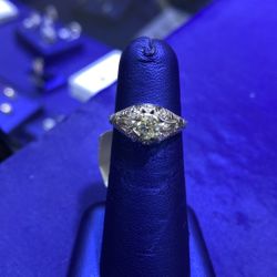 Platinum Diamond Ring