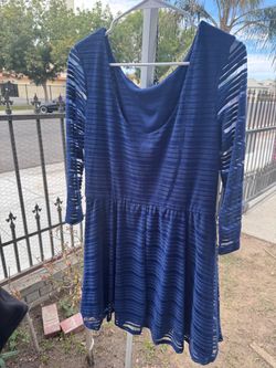 Vestido azul marino
