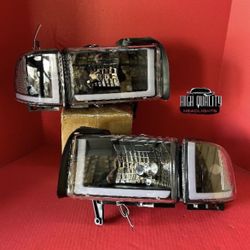 Dodge Ram 1994. 2002 Headlights.