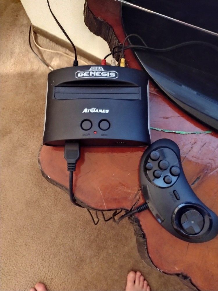 Sega Mini With Over 100 Games 