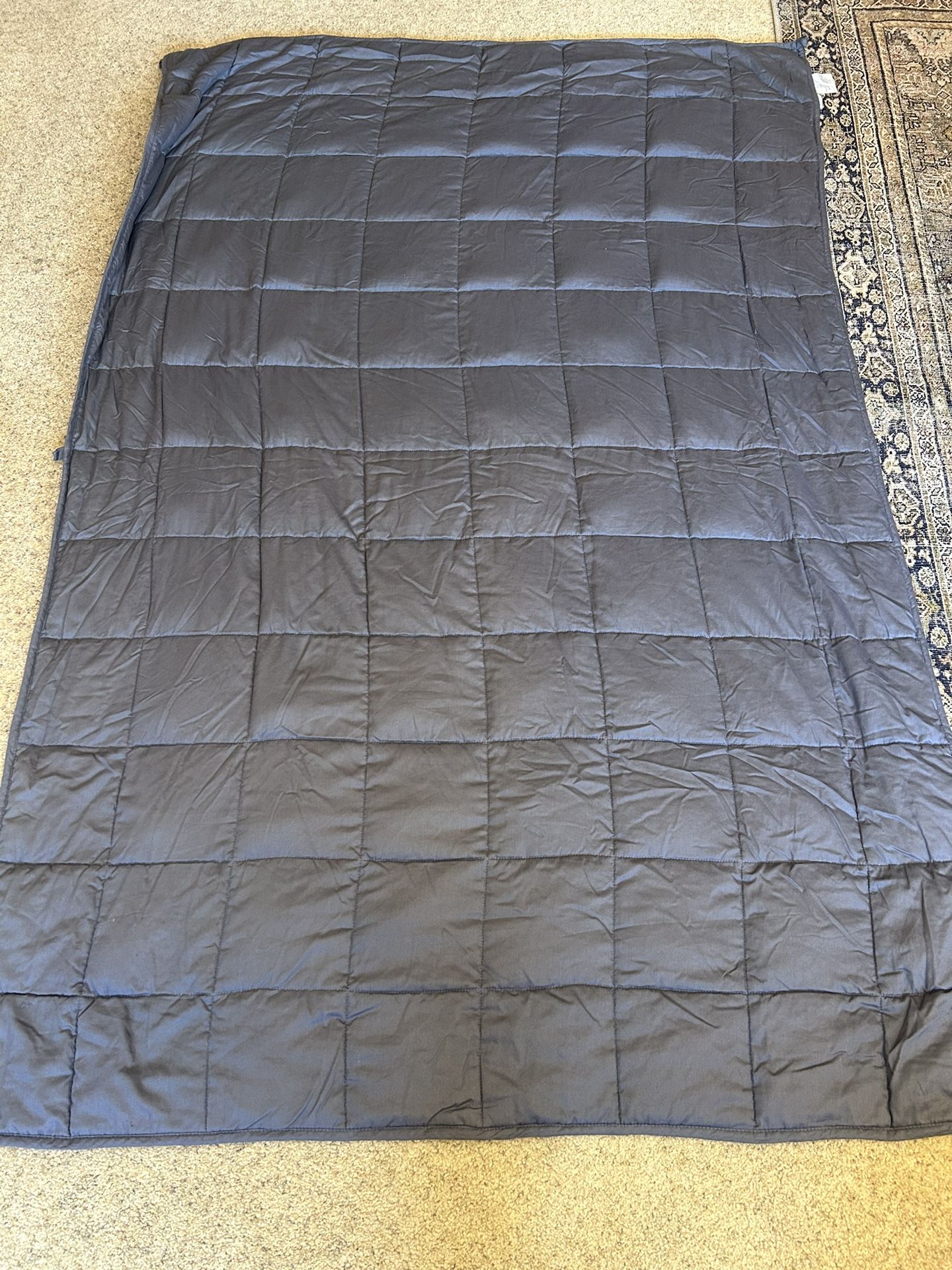 LUNA Weighted Blanket with zipper cover- For Adult or kid -15lb weighted