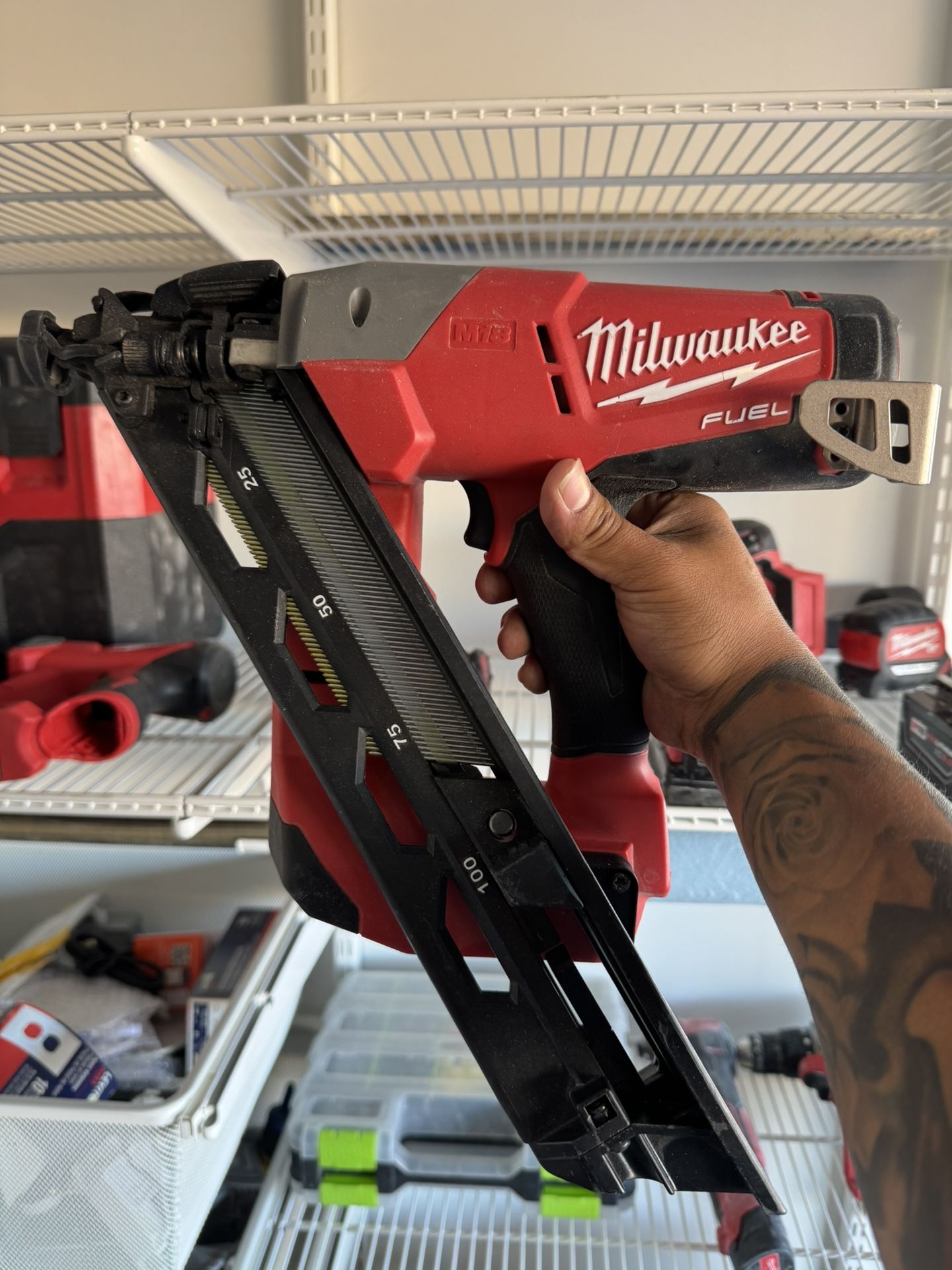 15G Milwaukee Brad nailer