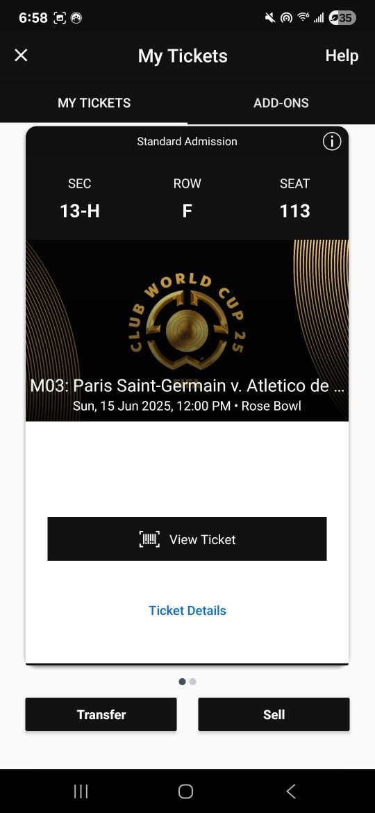 PSG vs Atletico Deportivo Club World Cup Match