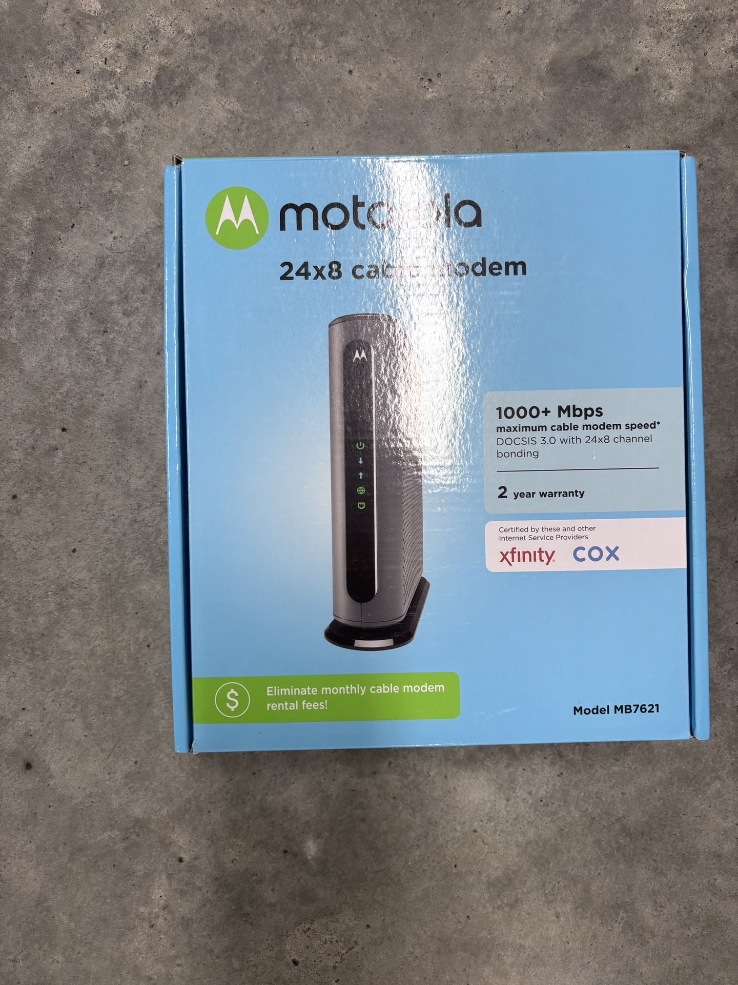 Motorola Cable Modem 1000+