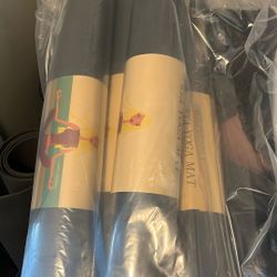 4 Brand New Yoga Mats