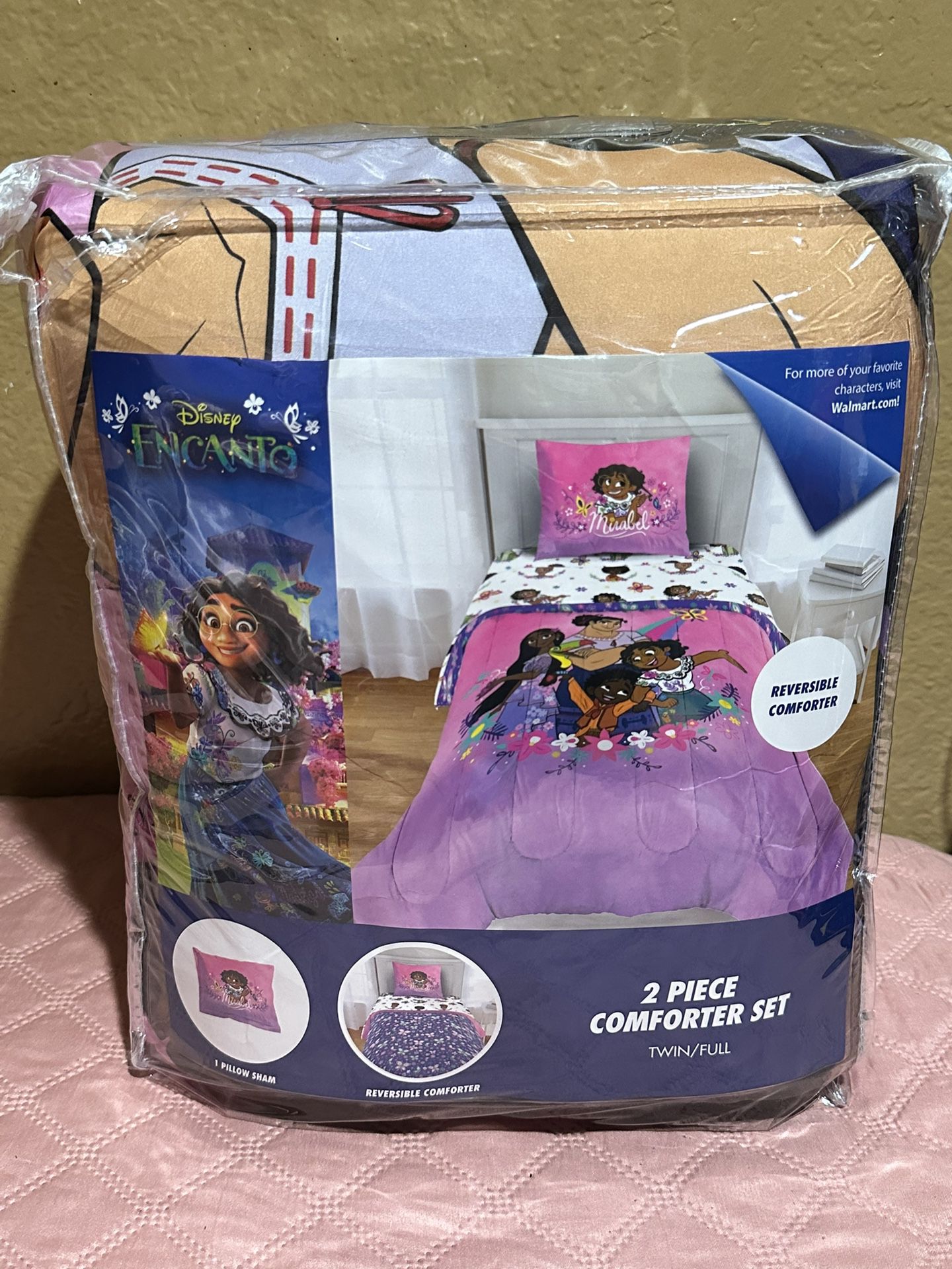 Disney Encanto Sz Full 2 Piece Comforter Set $20 New